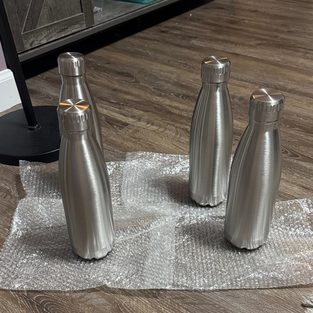Stainless Steel Water Bottle Set